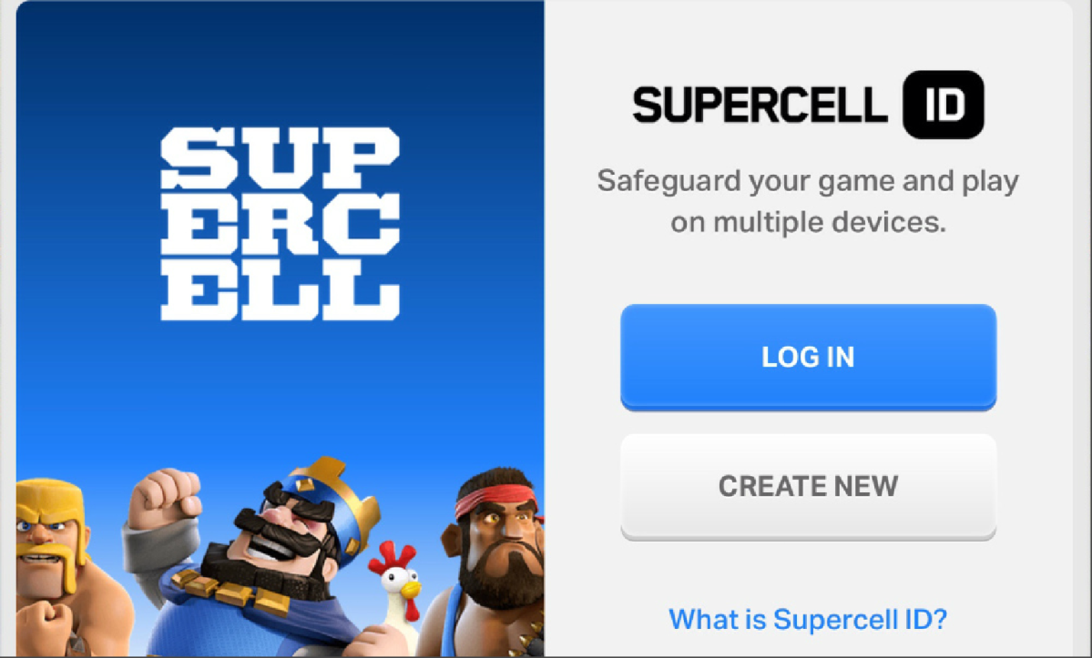 supercell id login