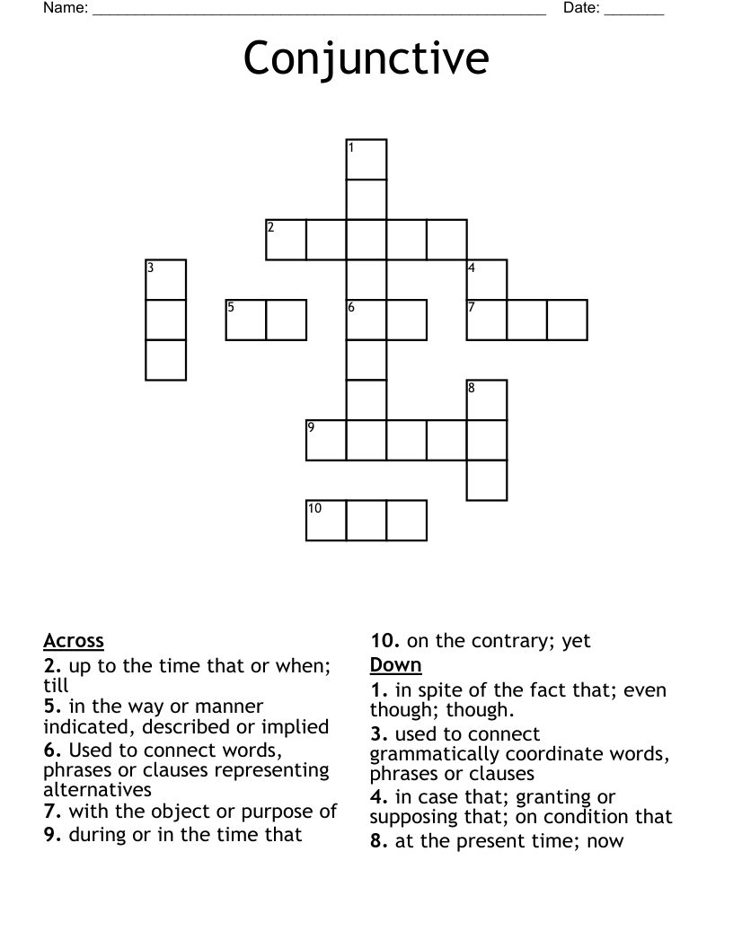 supposing crossword