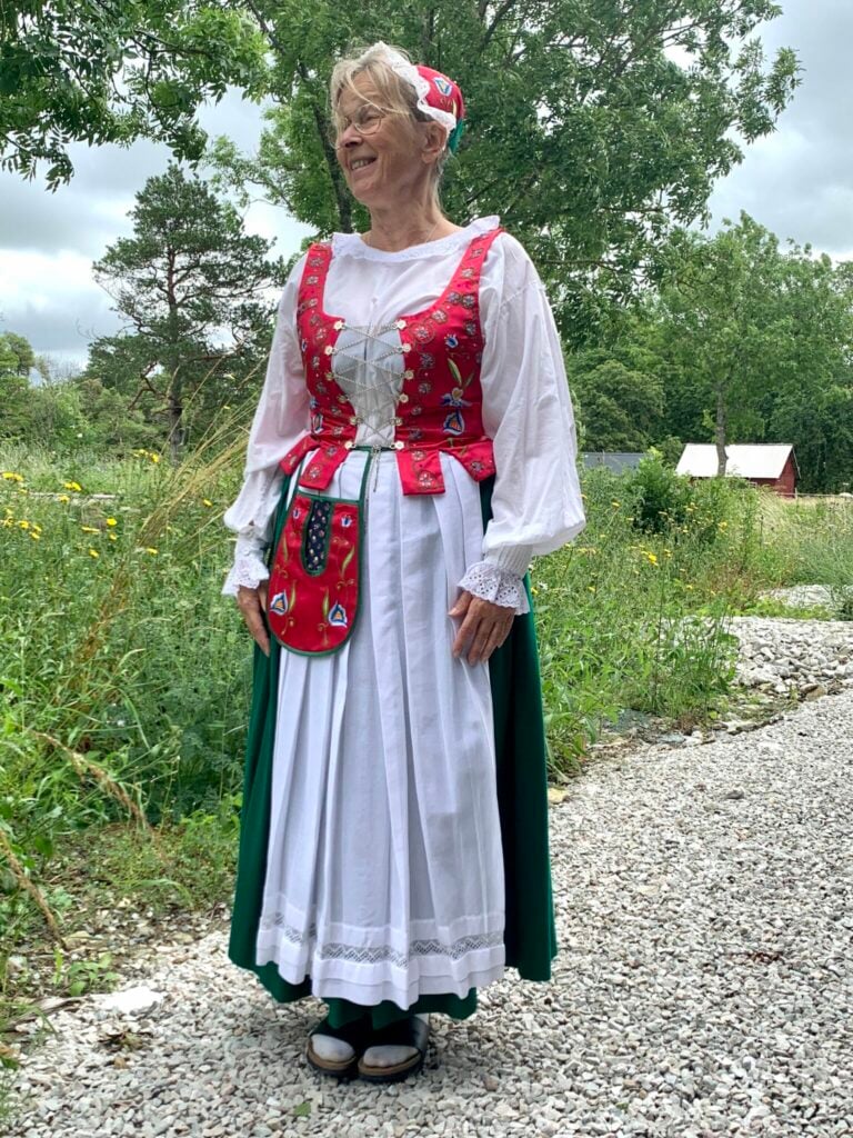 swedish national dress costume