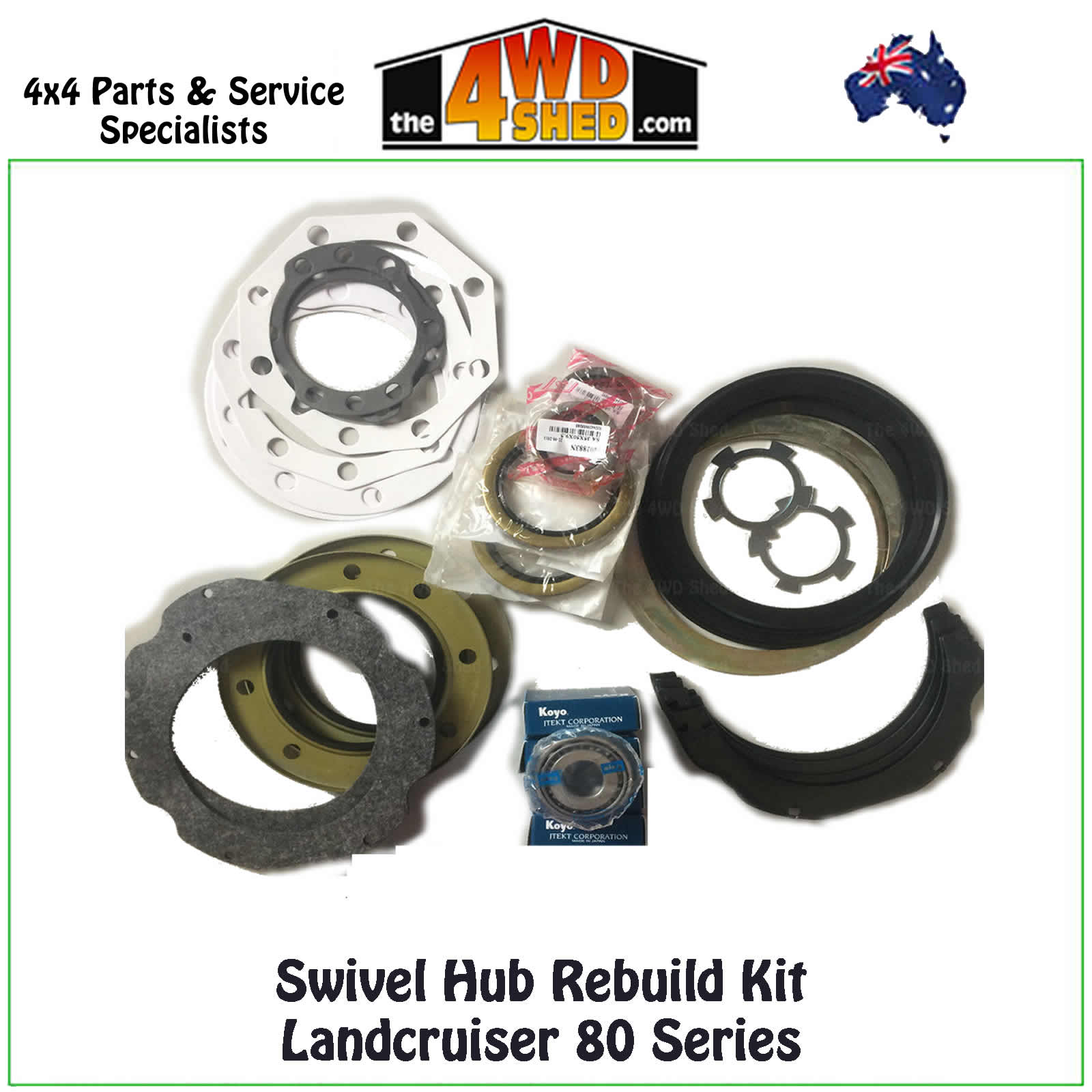 swivel hub rebuild kit 80 series