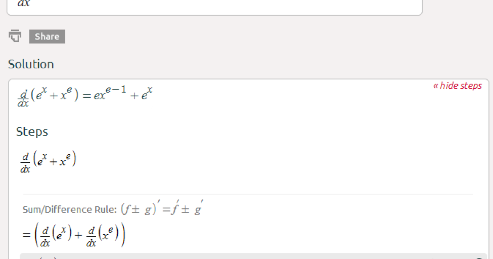 symbolab derivative