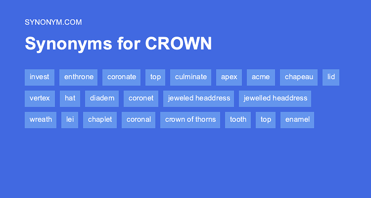 synonym crown