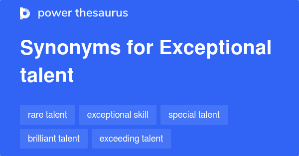 synonym for talented