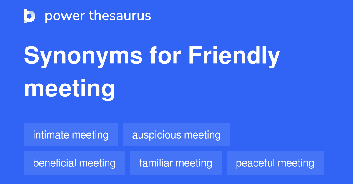 synonym meeting