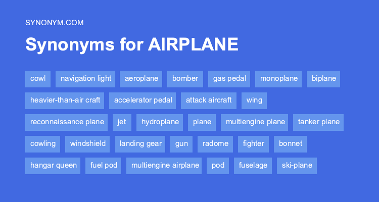 synonyms plane