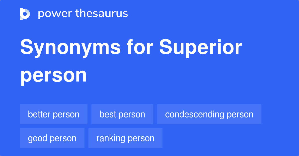 synonyms superior