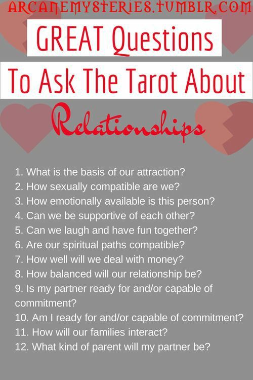 tarot questions about a specific person