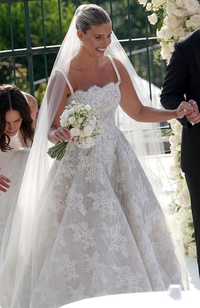 tash oakley wedding dress