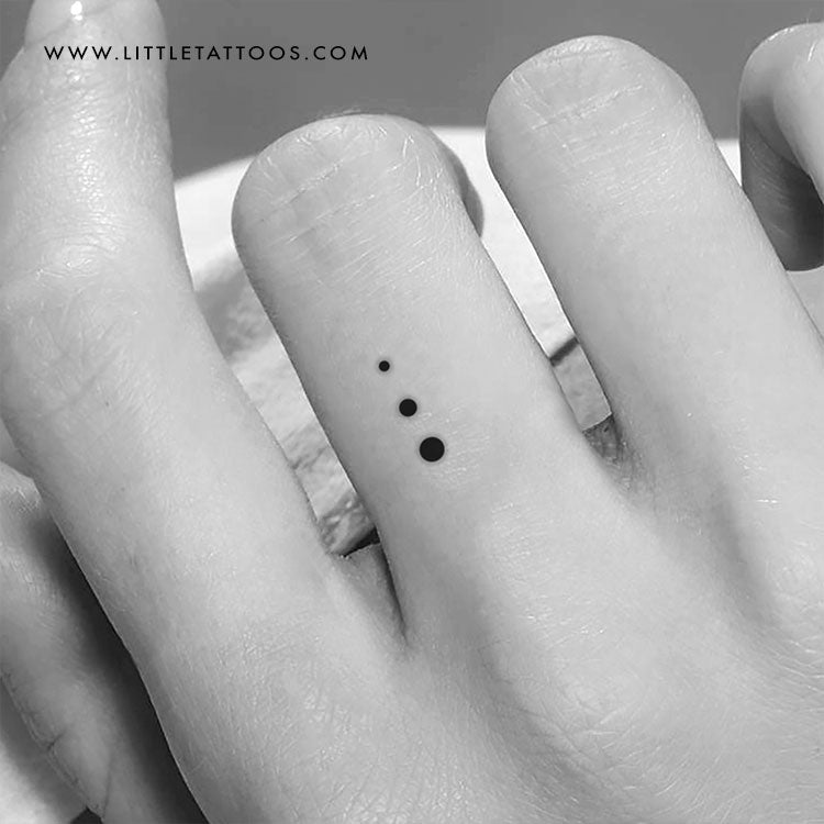 tattoo dots