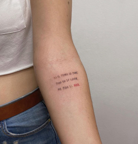 tatuajes de frases