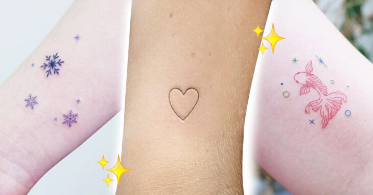 tatuajes lindos pequeños para mujeres