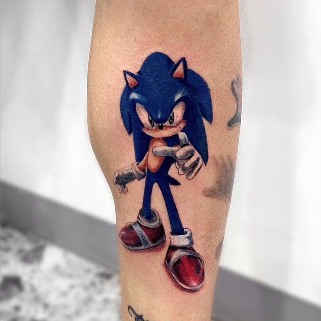 tatuajes sonic