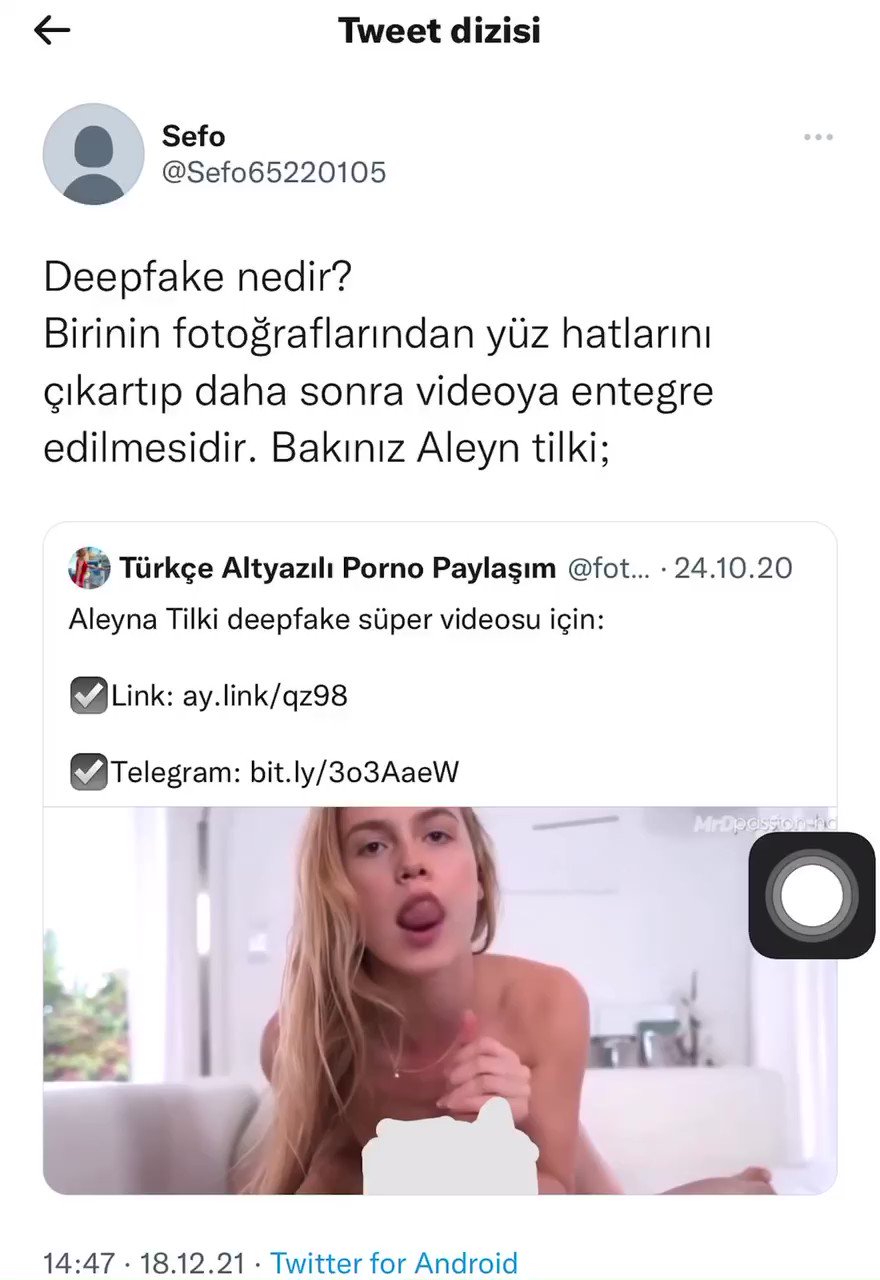 telegram pornografik içerik