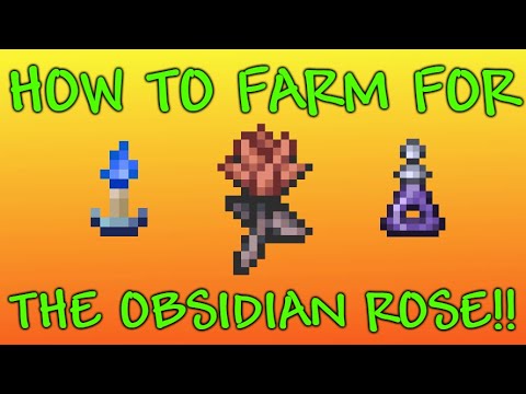 terraria obsidian rose