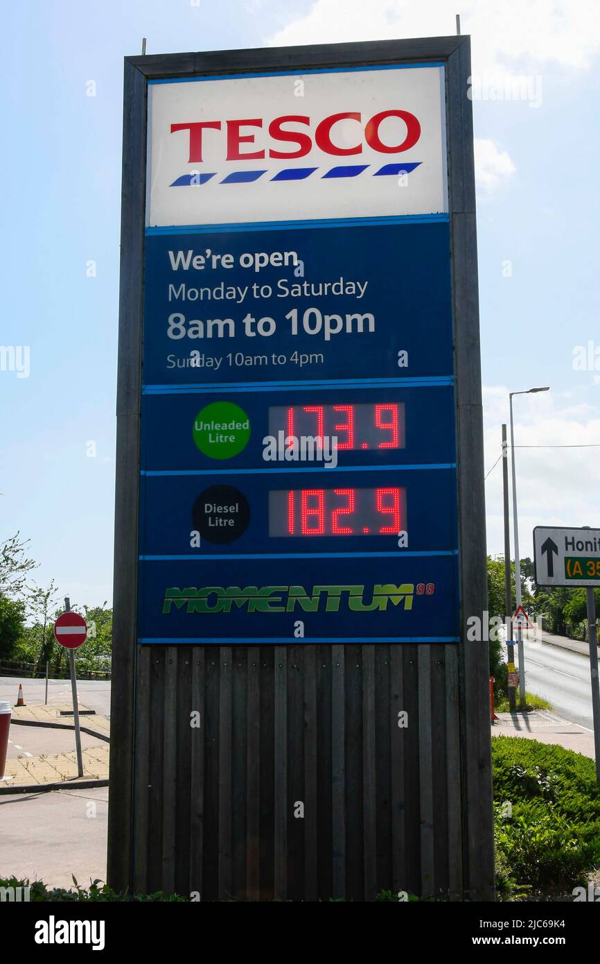 tesco petrol prices today 2022 uk