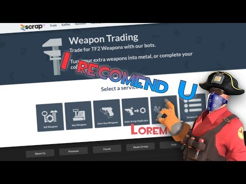 tf2 trade weapons for scrap