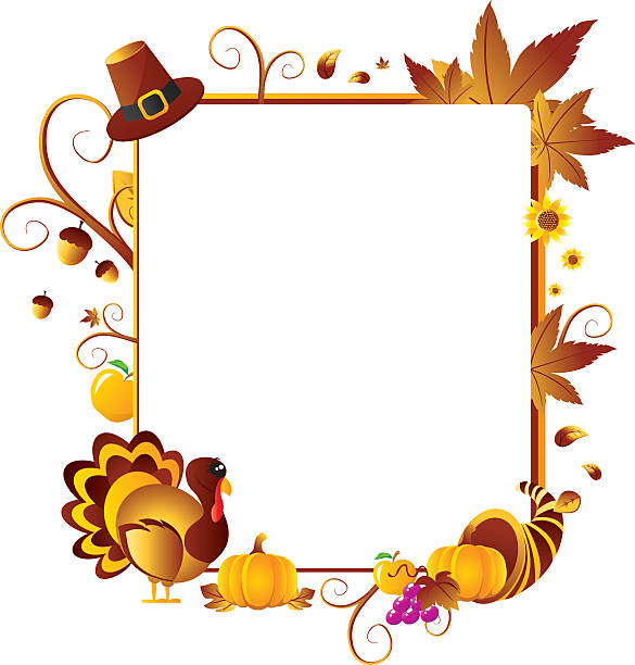 thanksgiving borders clip art