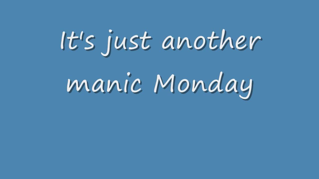 the bangles manic monday lyrics