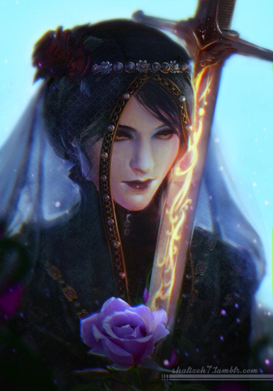 the witcher 3 iris von everec rose