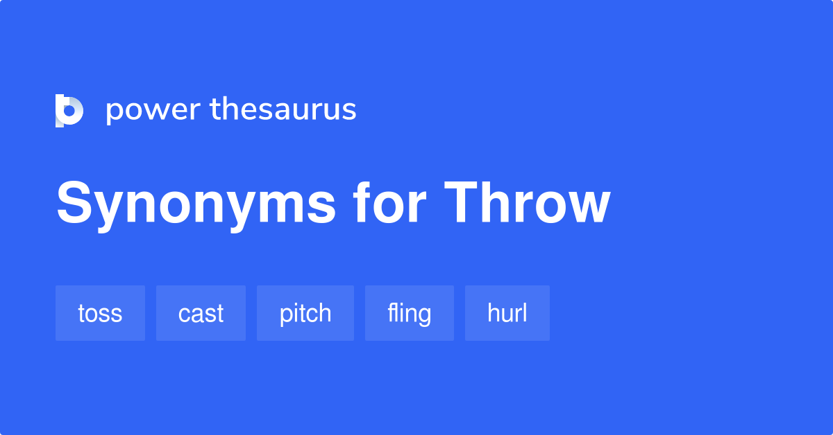 throw synonyms