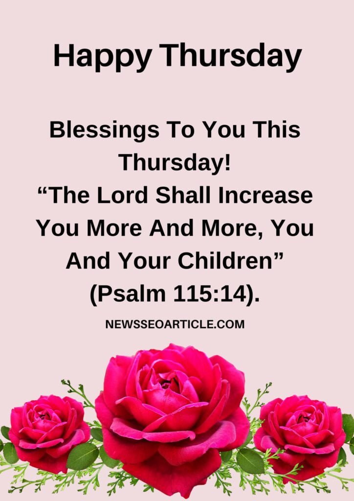 thursday blessings images