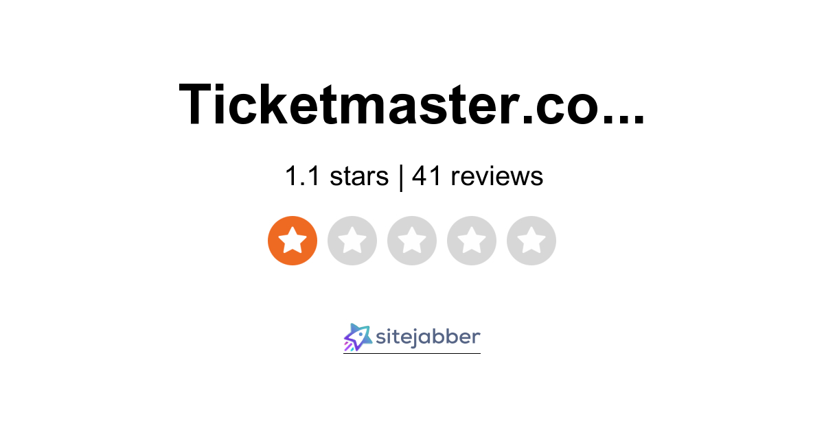 ticketmaster reviews