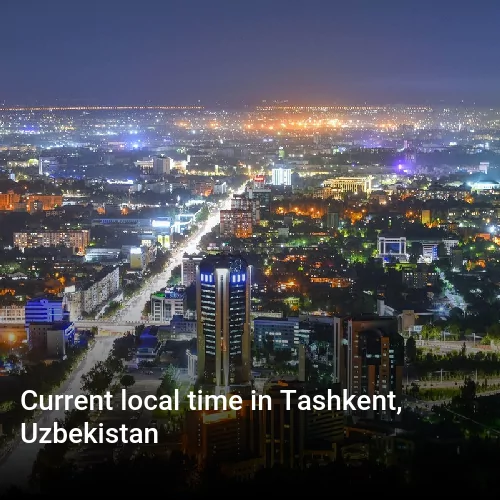 time in tashkent