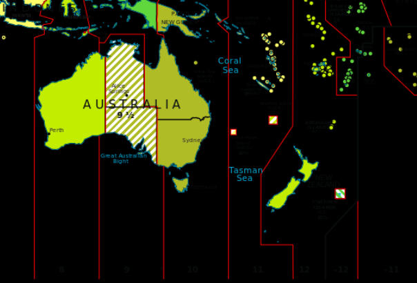 time zone auckland new zealand