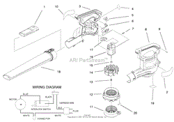 toro ultra blower vac parts