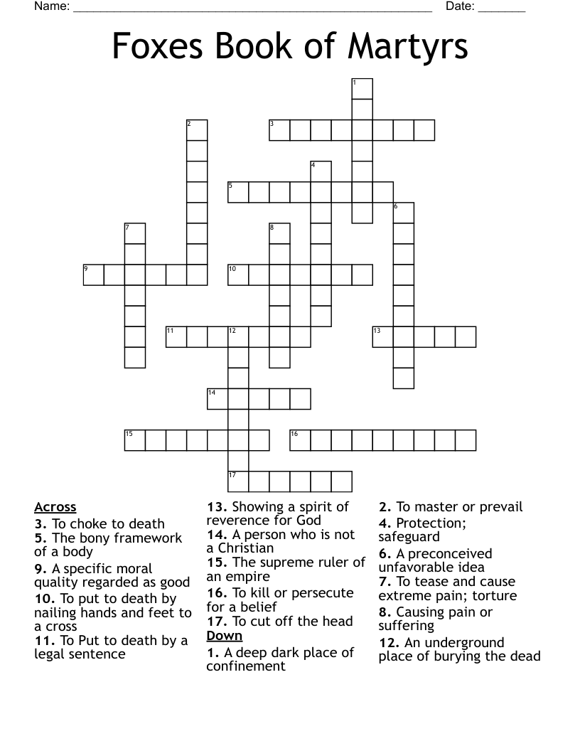 torture crossword clue