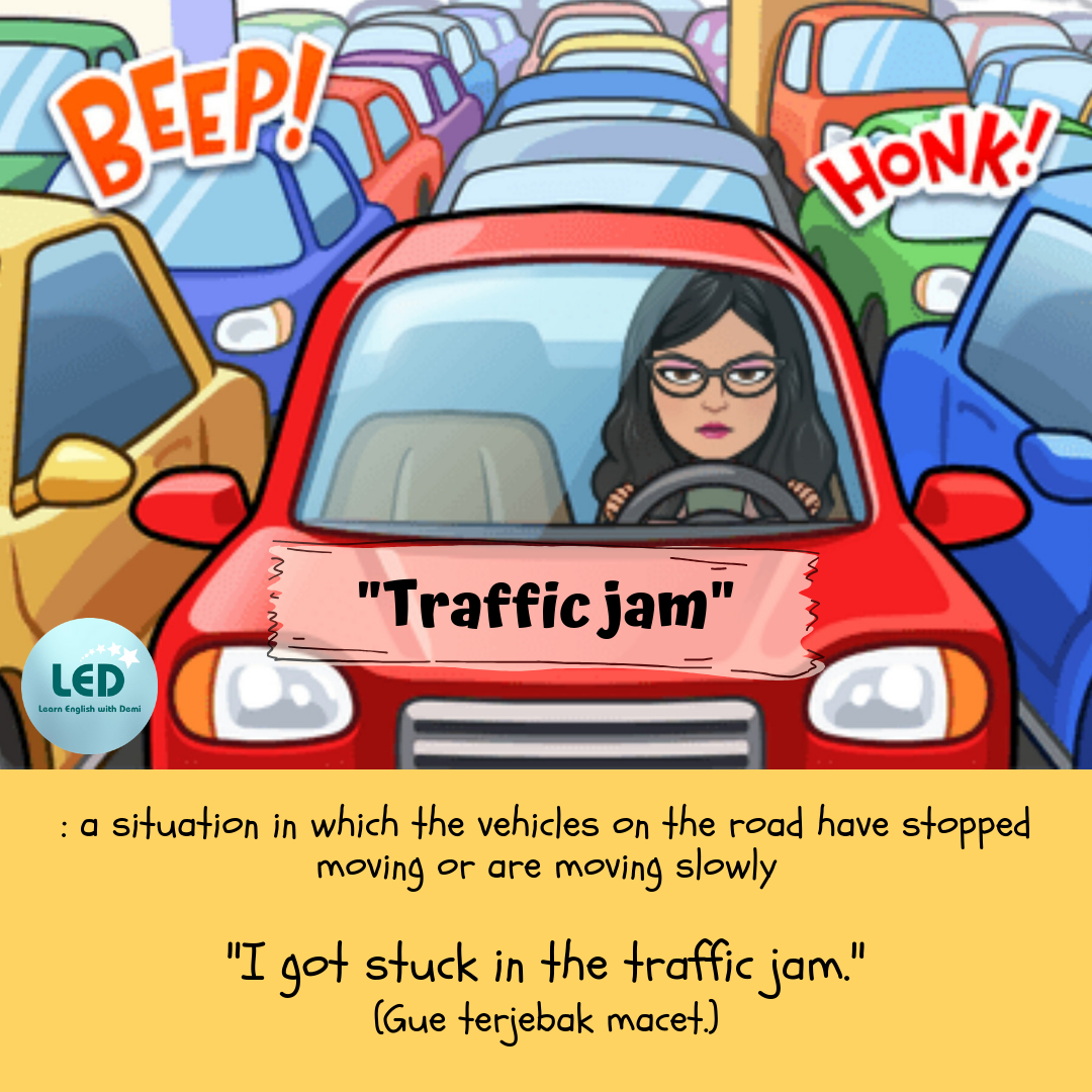 traffic jam synonym