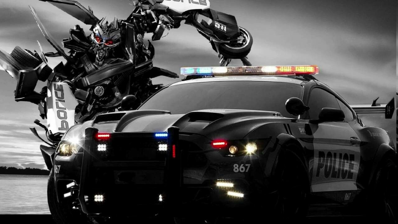 transformers police car