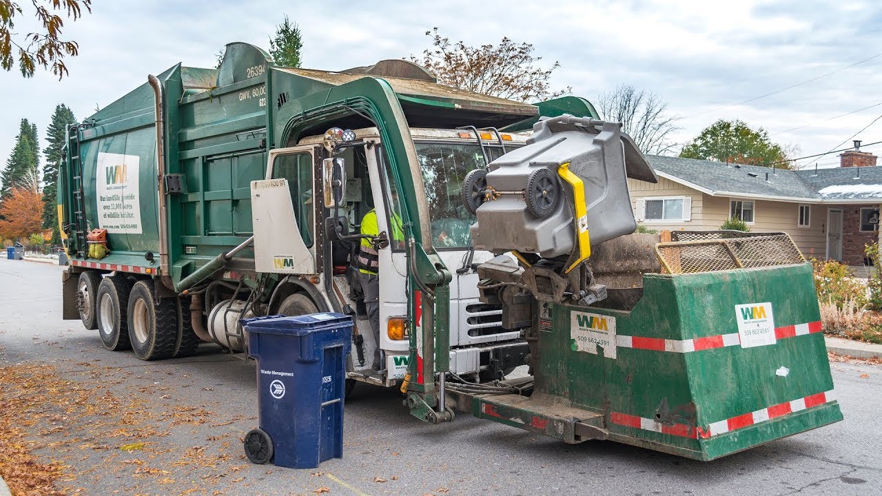 trash truck youtube