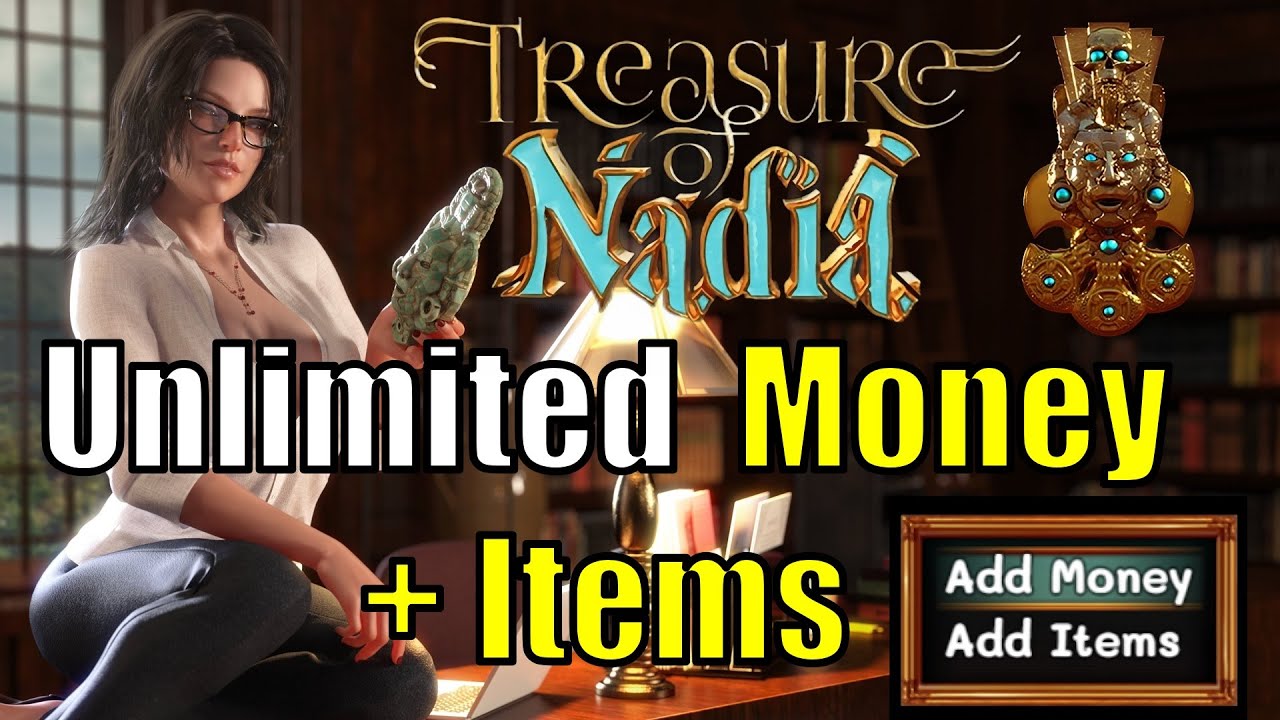 treasure of nadia cheat