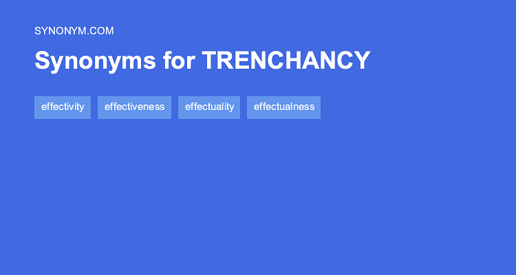 trench antonym