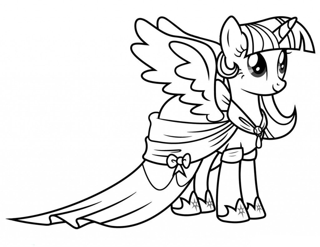 twilight sparkle coloring page