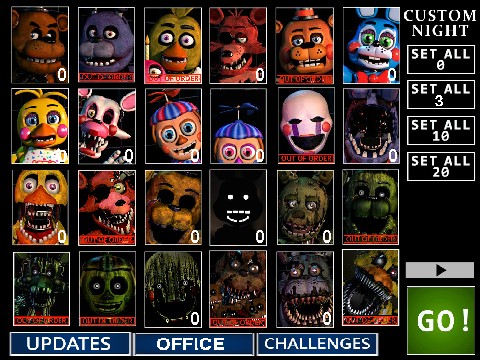 ultimate custom night scratch