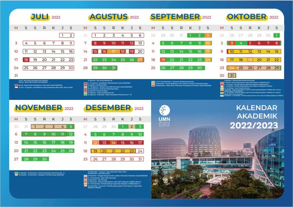 umn academic schedule