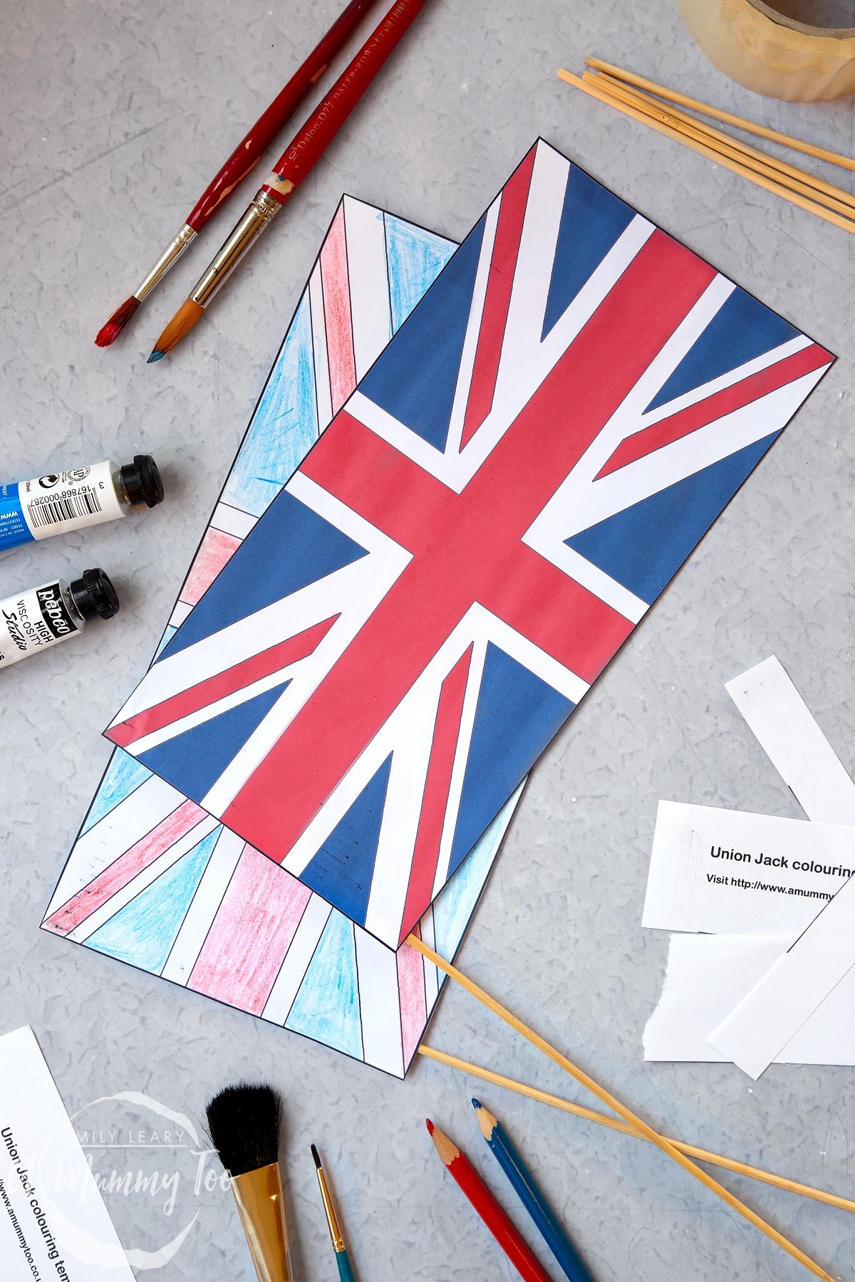 union jack coloring page