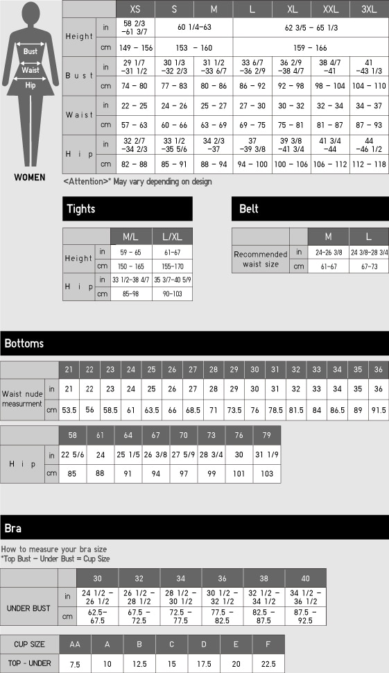 uniqlo size chart