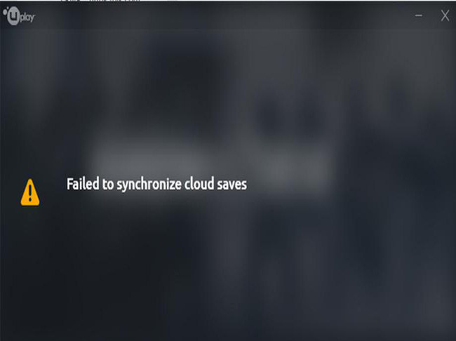 uplay can t sync with cloud