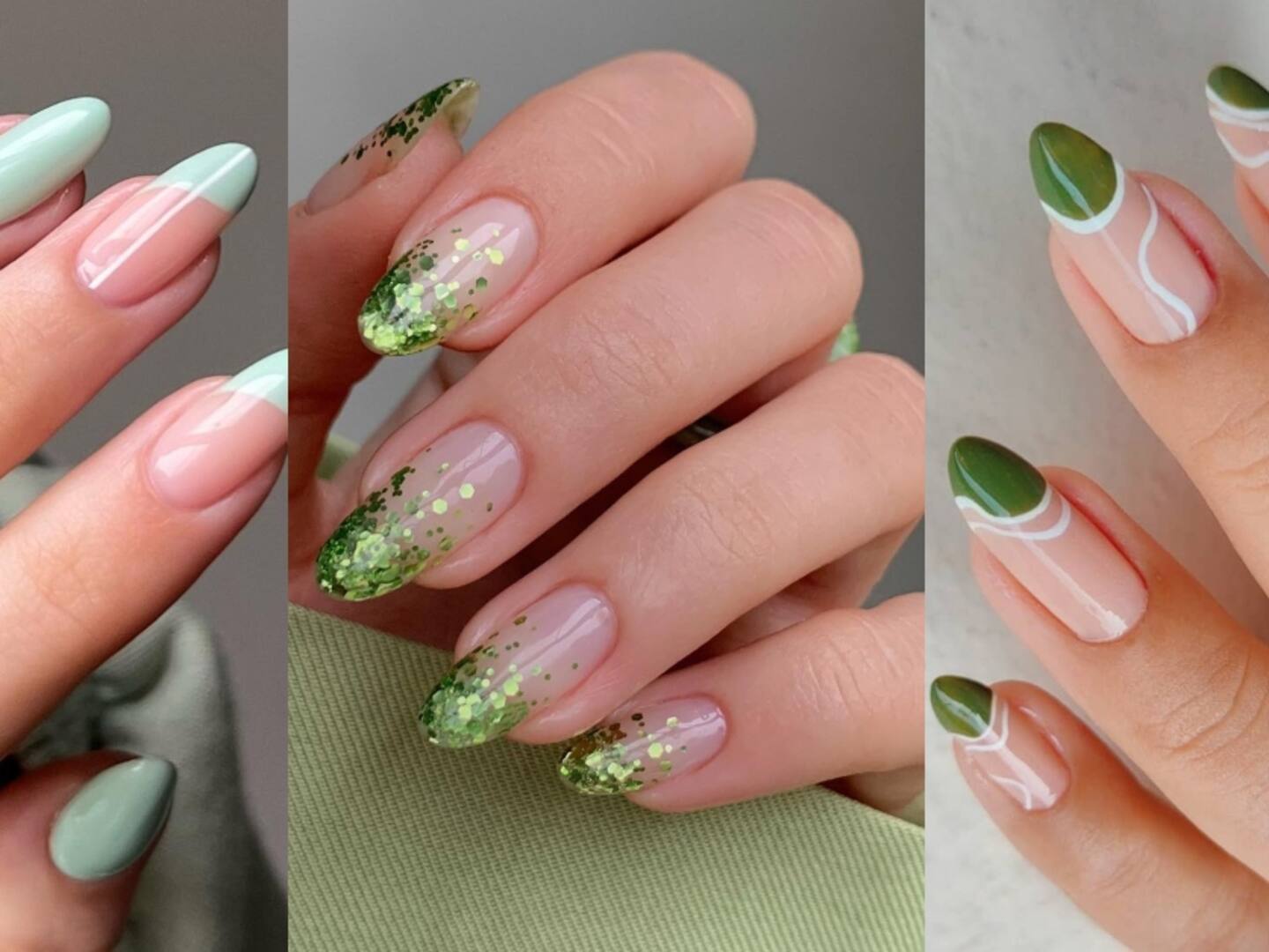 uñas verdes primavera