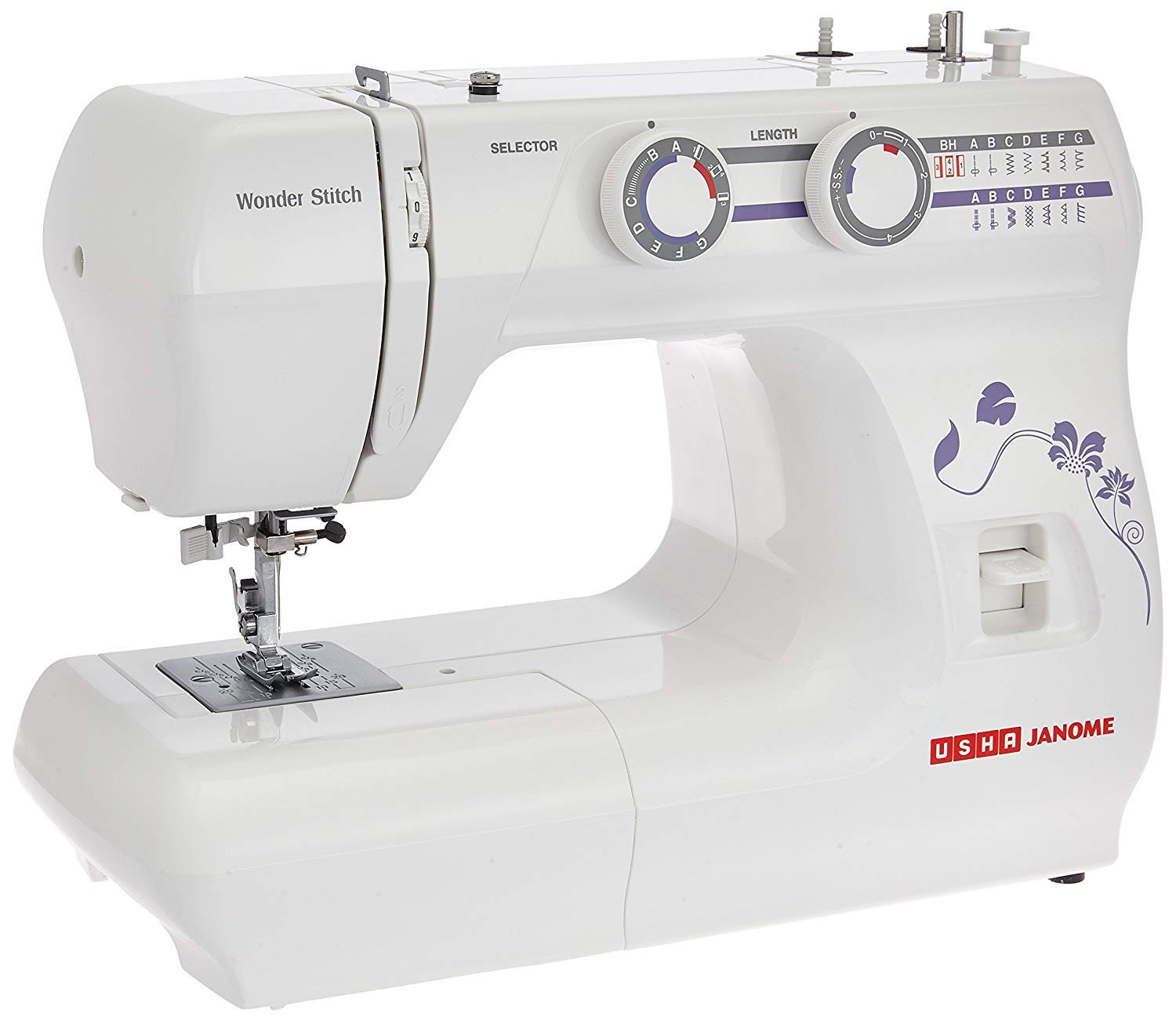 usha janome machine price