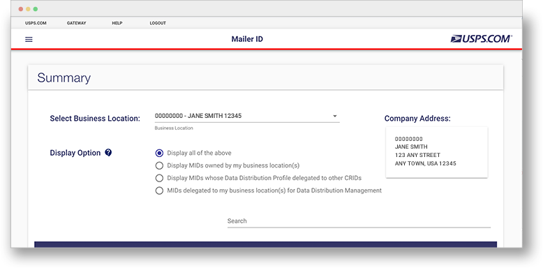 usps business customer gateway login