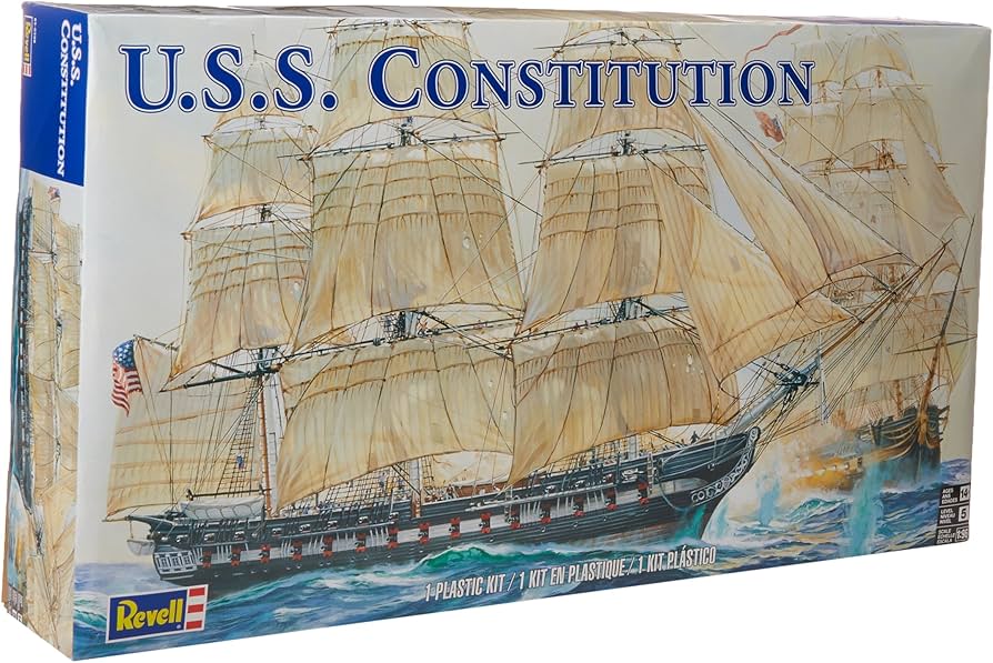 uss constitution model revell