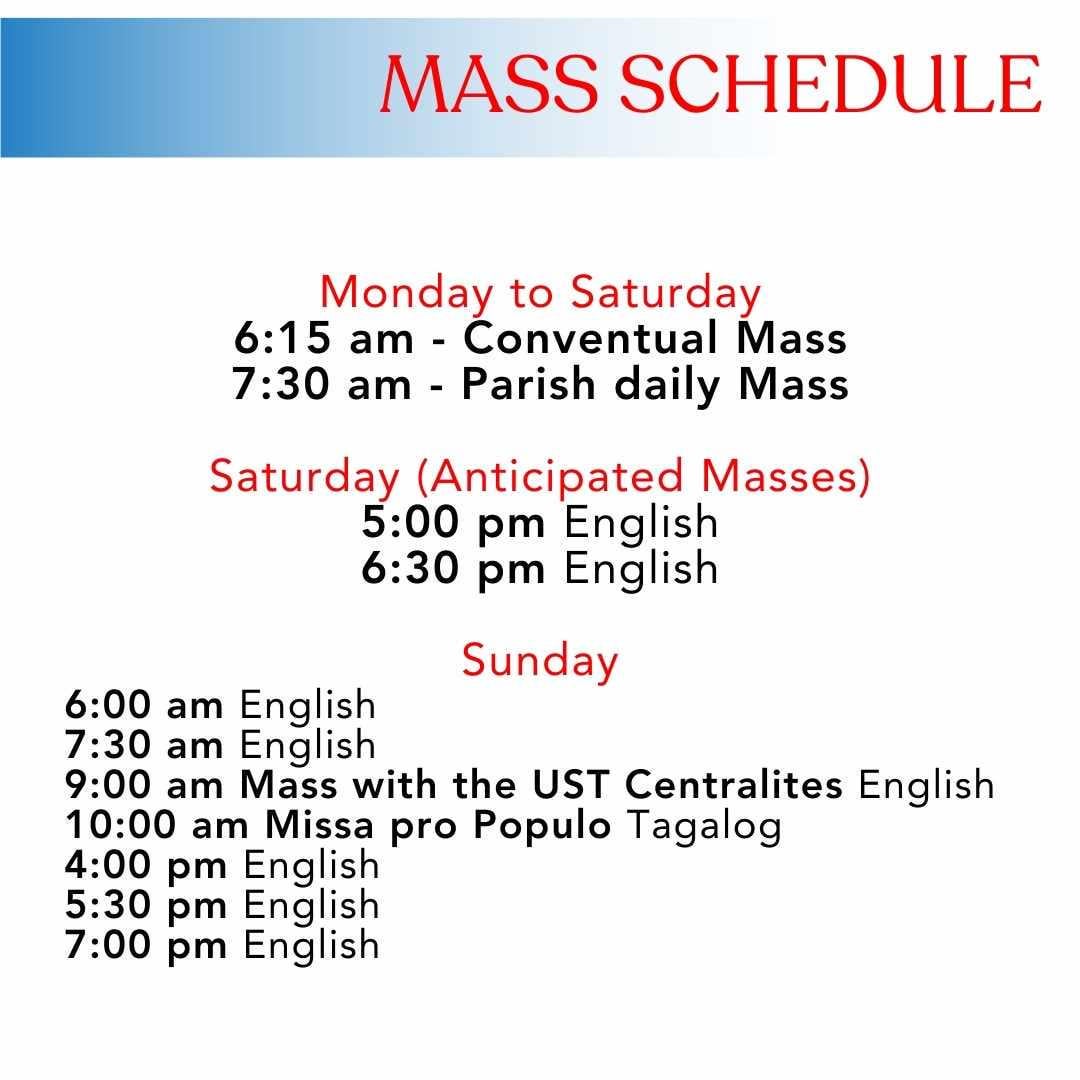 ust chapel mass schedule