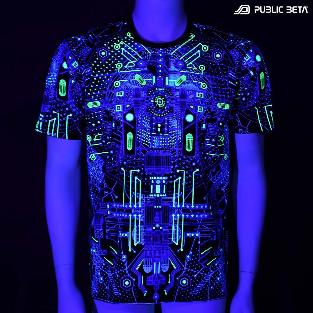 uv reactive shirt