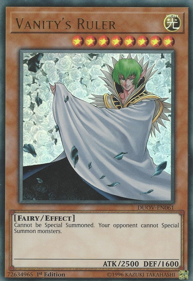 vanity yu gi oh