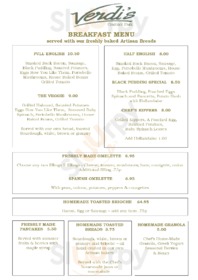 verdi italian kitchen menu