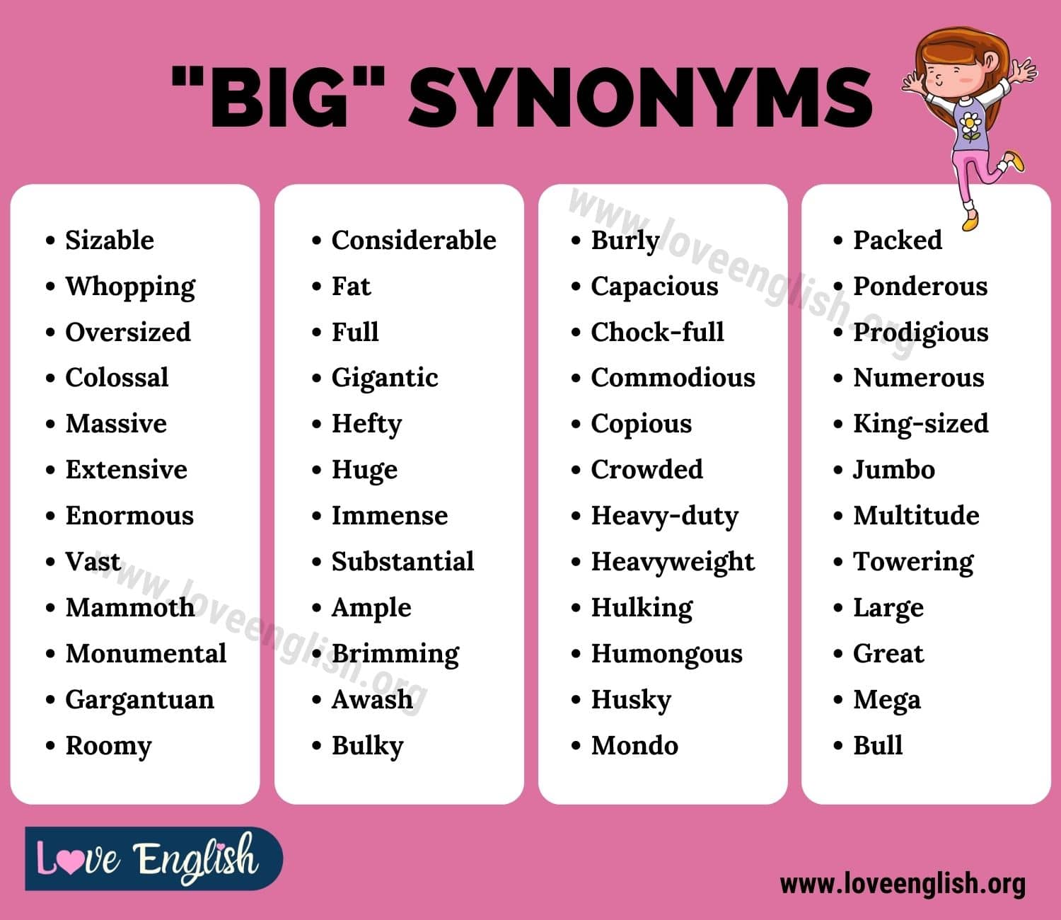 very big synonym